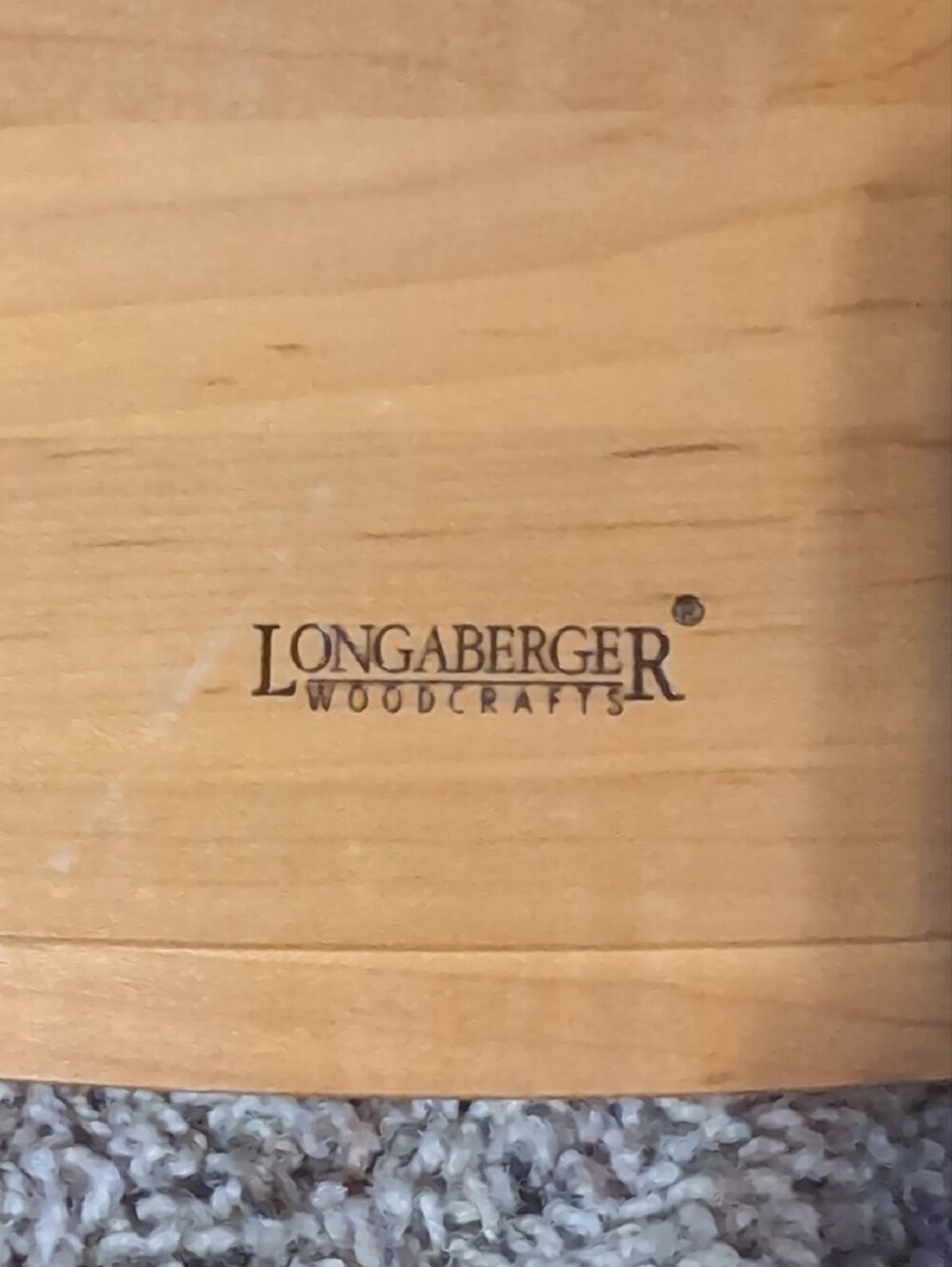 Longaberger Recipe Basket Vintage - Picture 10 of 12